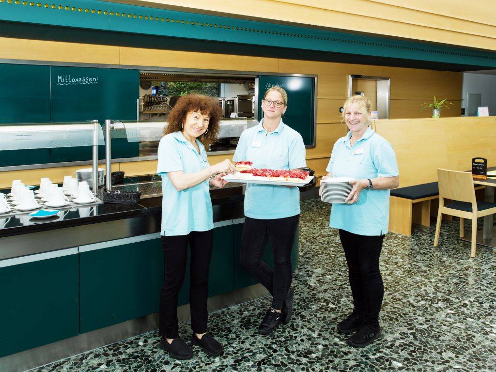 Bild vom Serviceteam im Haus Insel Reichenau