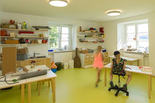 Ansicht vom Kinderspielzimmer im Haus Insel Reichenau