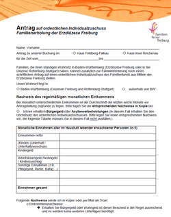 Öffnet externen Link in einem neuen Fenster Quelle: Erzbischöfliches Seelsorgeamt Freiburg - Bildungshäuser und Familienferienstätten Bild vom Antrag ordentlicher Individualzuschuss