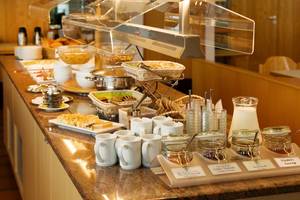 Das Frühstücksbuffet im Haus Feldberg-Falkau