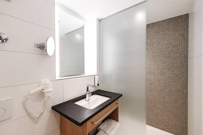 Badezimmeransicht im Haus Feldberg-Falkau 